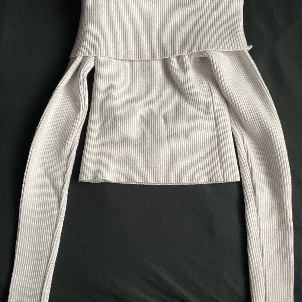 Forever 21 White Off-the-Shoulder Sweater